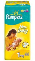 PAMPERS 1 Mini (2-5kg) 43ks