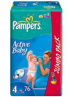 PAMPERS 4 MAXI (7-18) 70 ks